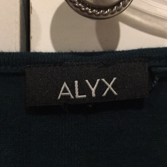 Dark green asymmetrical top - Picture 3 of 5